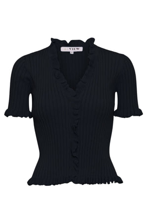 A-View Fabia SS Tee AV1861 Tee 999 Black
