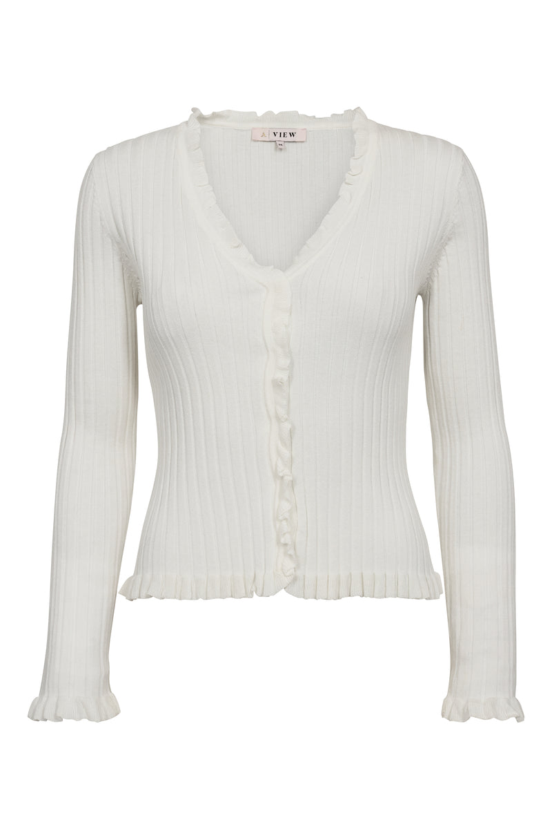 A-View Fabian cardigan AV1575 Blouse 000 White