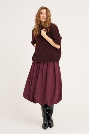 A-View Fia Long Balloon Skirt AV5096 Skirt 042 Bordeaux