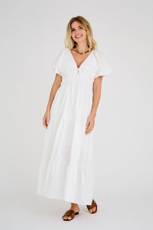A-View Fransisko maxi dress AV5006 Dresses 000 White