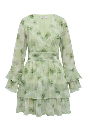 A-View Florella short dress AV8102 Dresses 859 Dusty Green