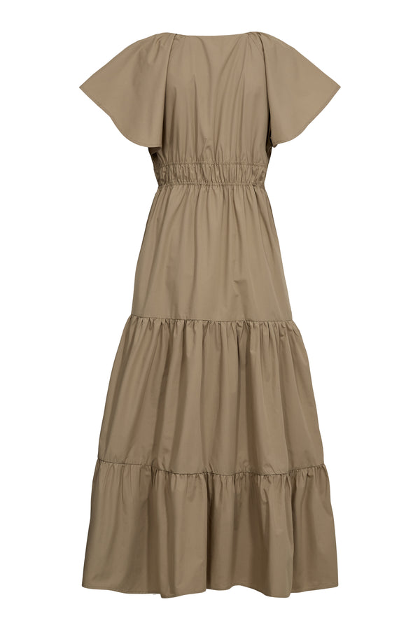 A-View Fransisko maxi dress AV5006 Dresses 004 Sand
