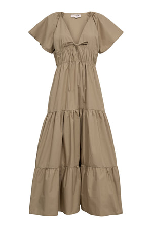 A-View Fransisko maxi dress AV5006 Dresses 004 Sand