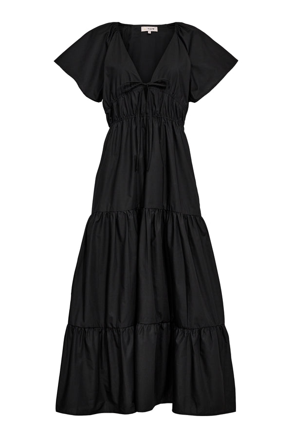 A-View Fransisko maxi dress AV5006 Dresses 999 Black