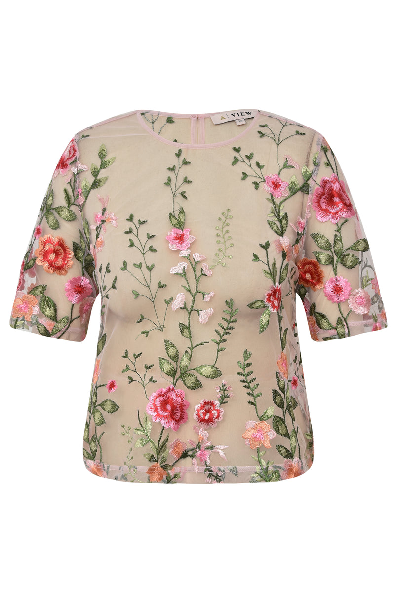 A-View Fuschia blouse AV4594 Blouse 258 rose/pink