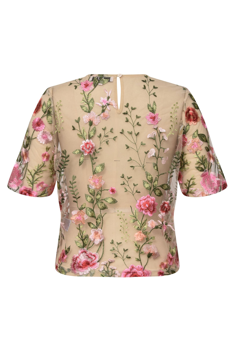 A-View Fuschia blouse AV4594 Blouse 291 Sand/peach