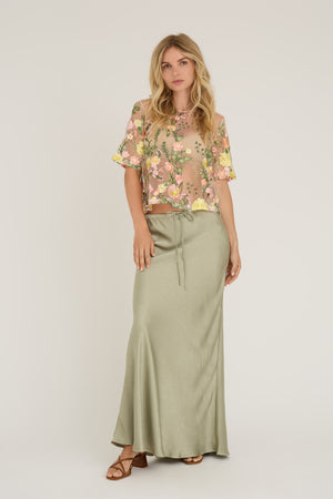 A-View Fuschia blouse AV4881 Blouse 201 Sand/Yellow