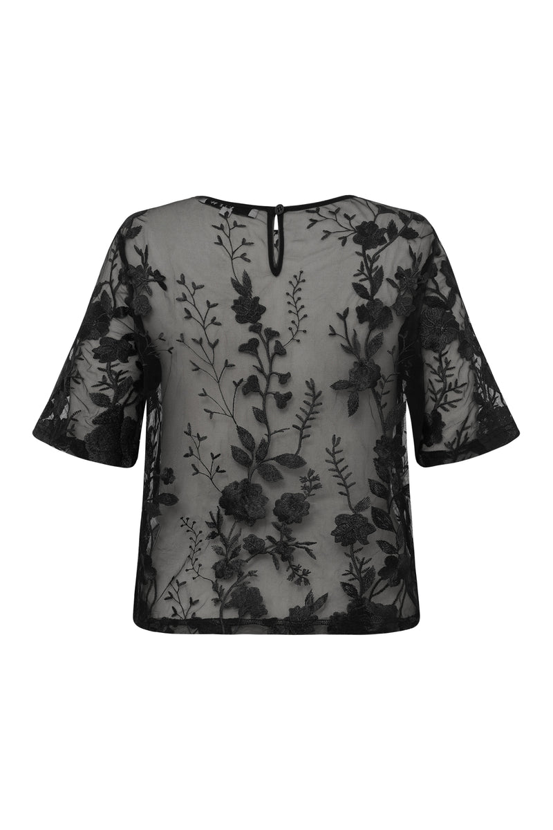A-View Fuschia blouse AV4881 Blouse 999 Black