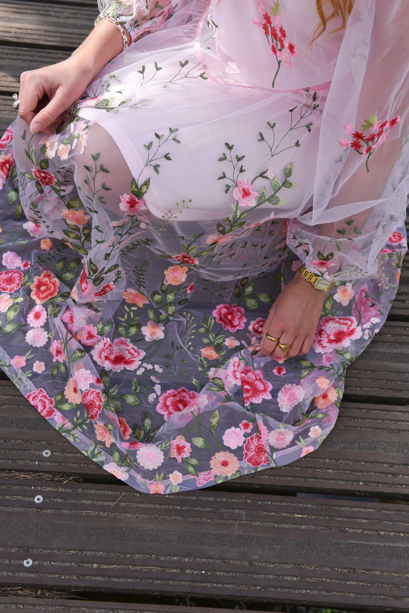A-View Fuschia dress AV4614 Dresses 258 rose/pink