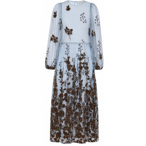A-View Fuschia dress AV4614 Dresses 899 Light Blue/Brown