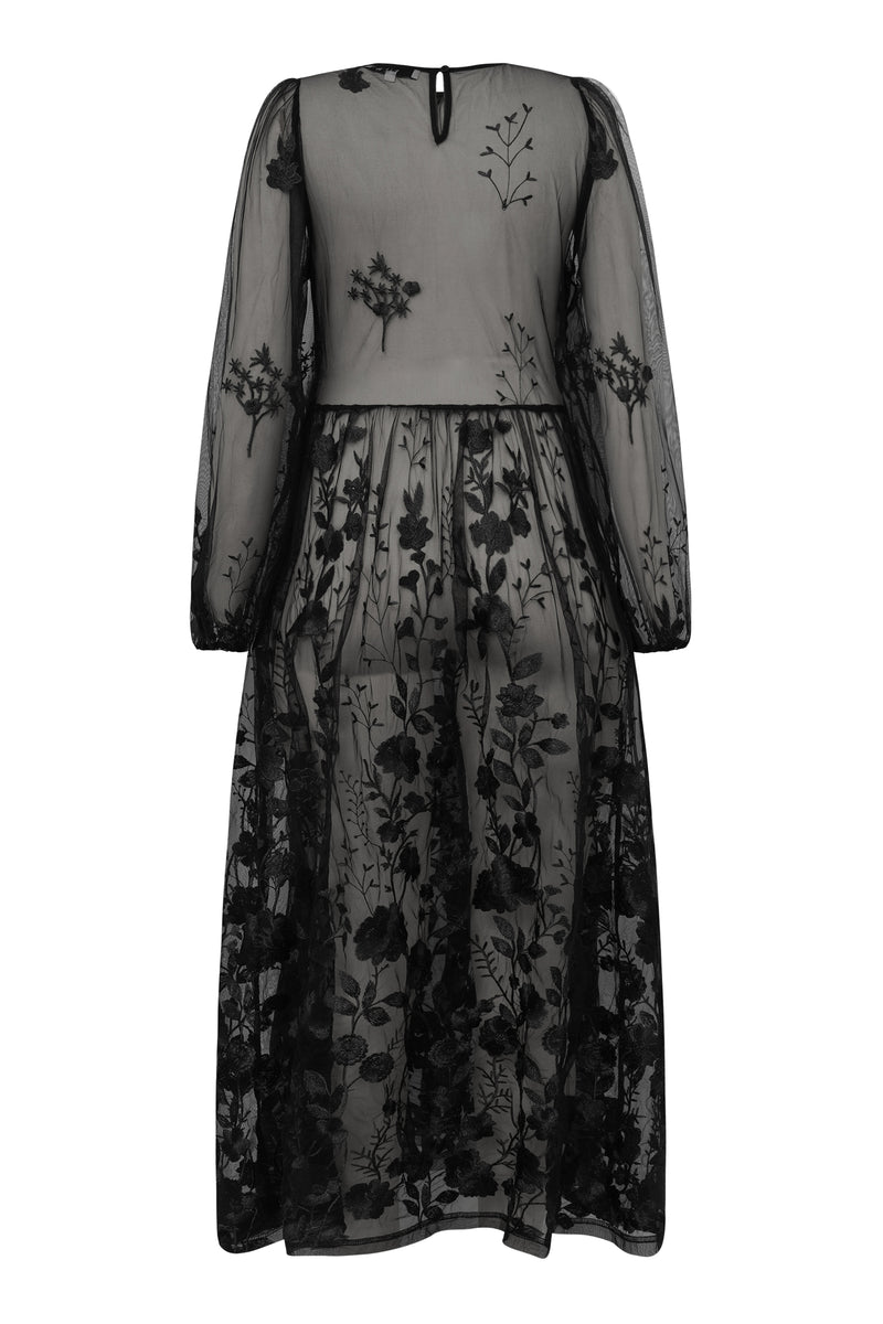 A-View Fuschia dress AV4614 Dresses 999 Black
