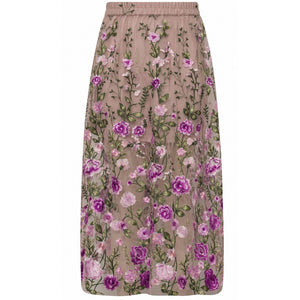 A-View Fuschia skirt AV4624 Skirt 866 Almond/Orchid