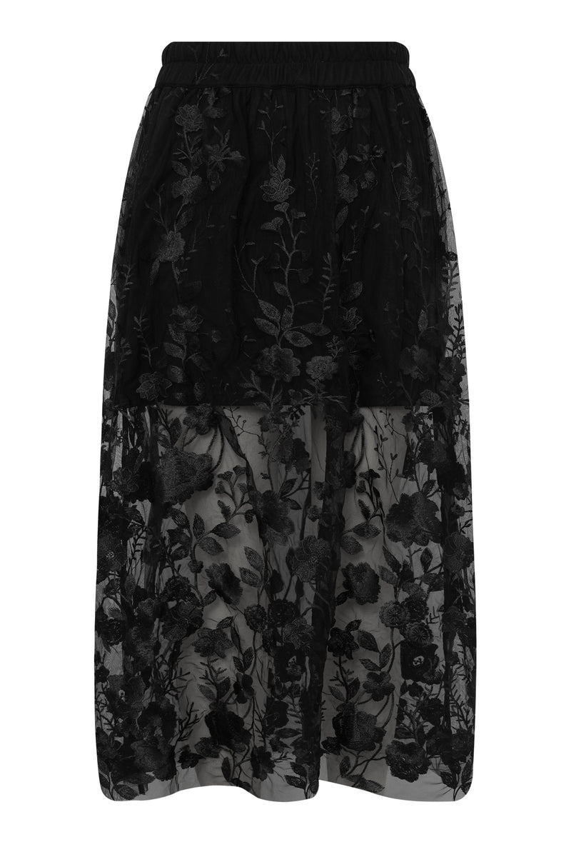 A-View Fuschia skirt AV4624 Skirt 999 Black