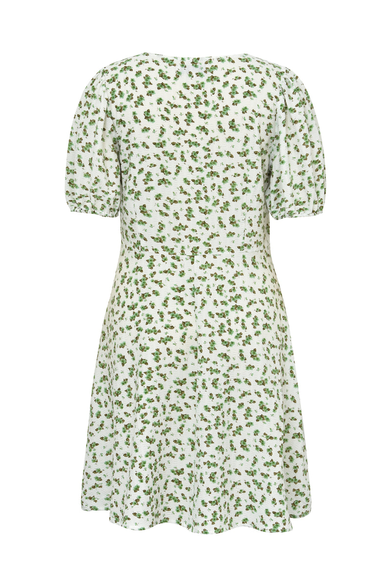 A-View Gino dress AV4602 Dresses 068 White/green