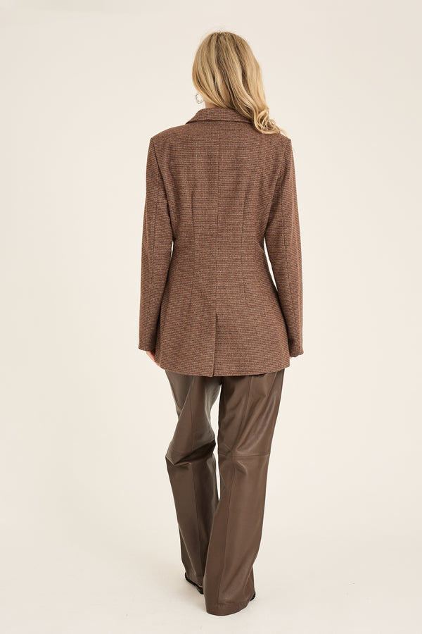 A-View Heritage blazer AV7023 Blazer 214 Brown/rust