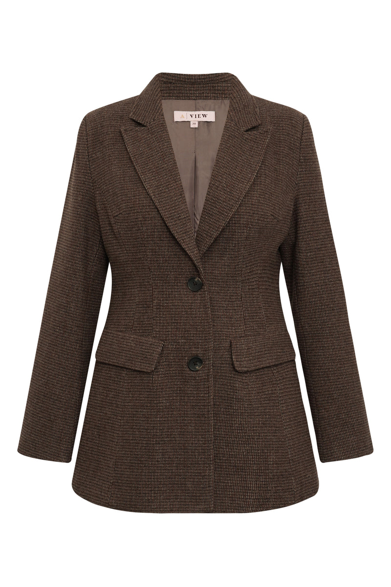 A-View Heritage blazer AV7023 Blazer 214 Brown/rust