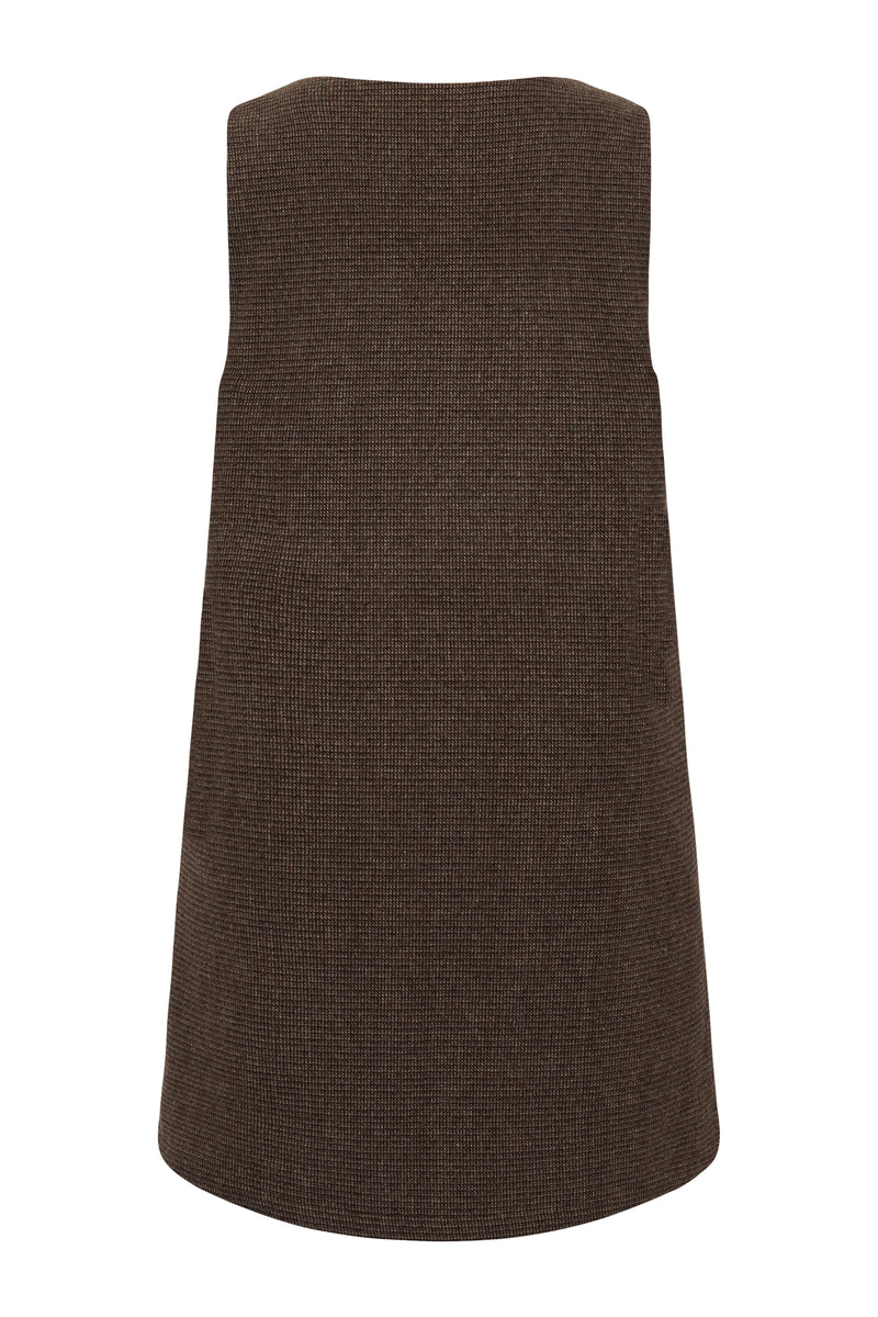 A-View Heritage spencer dress AV7024 Dresses 214 Brown/rust