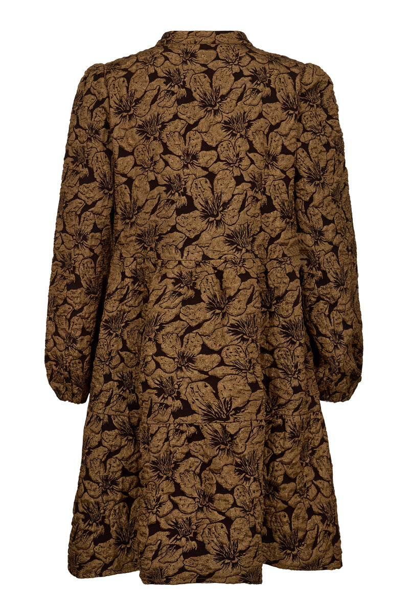 A-View Ida Dress AV4847 Dresses 117 Brown