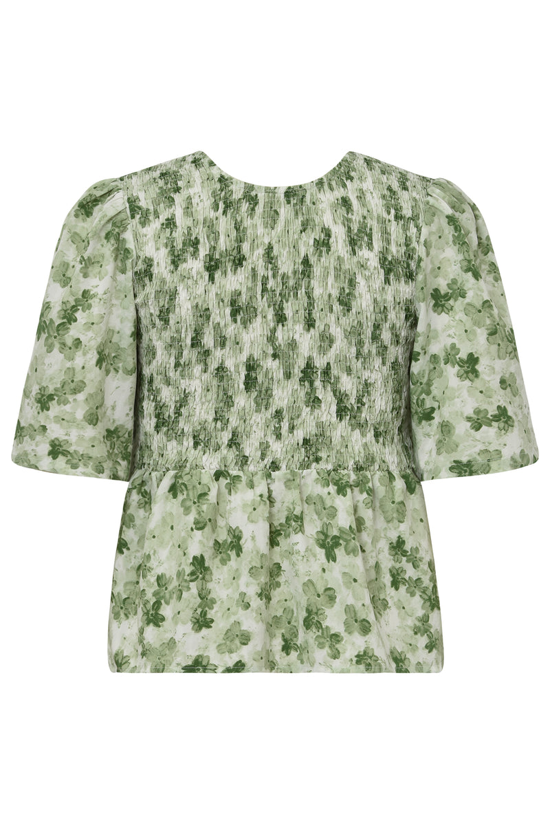 A-View Jessica blouse AV6079 Blouse 122 Green/White