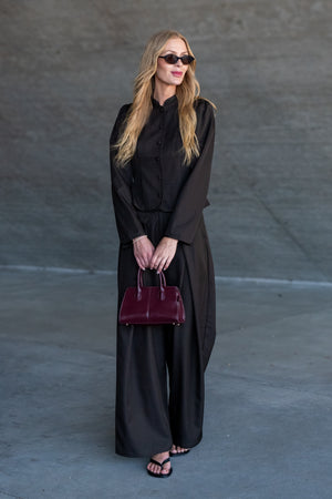 A-View Jula Pants Pants 194 Dark Brown