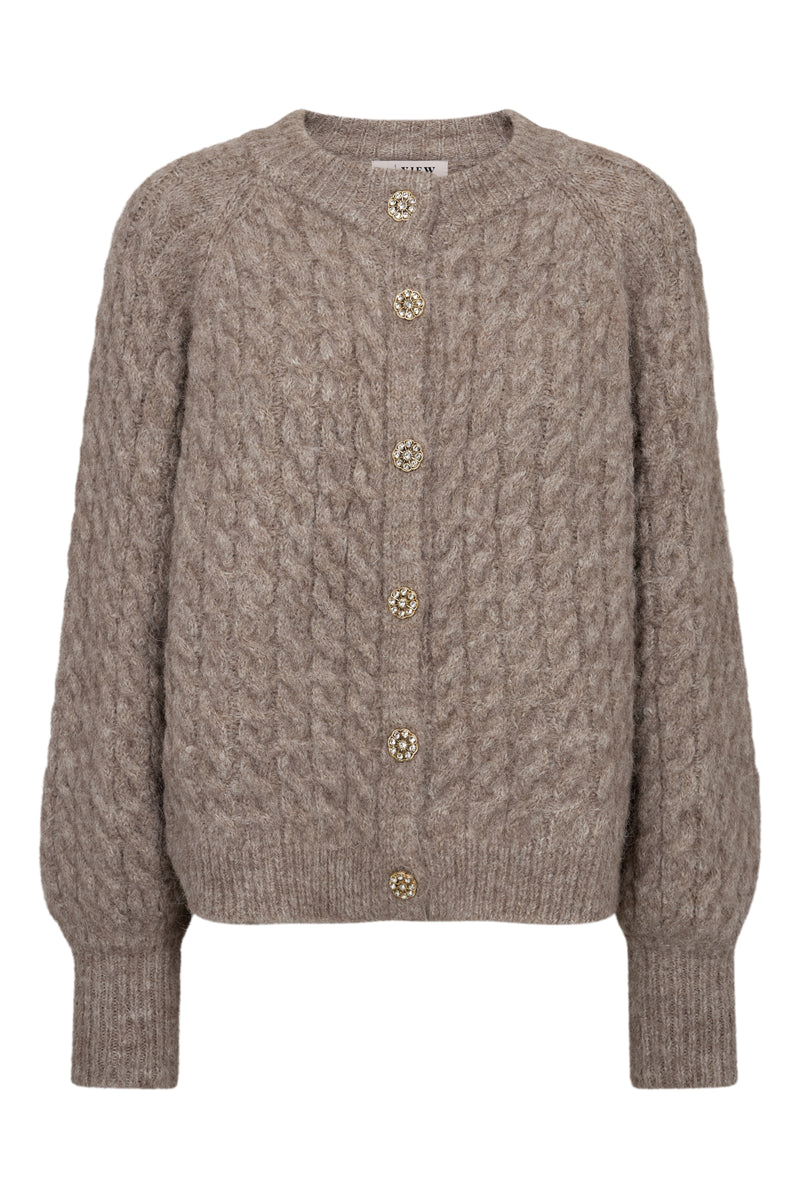 A-View Kabba knit cardigan AV6022 Knit 118 Light Brown
