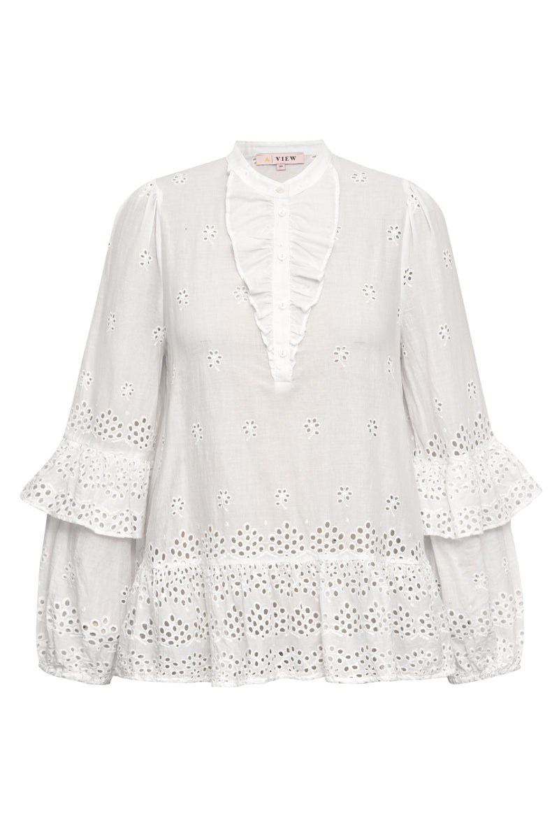 A-View Kara blouse AV4379 Blouse 000 White