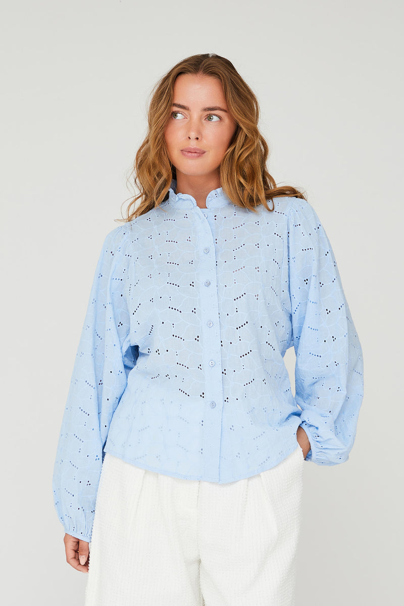 A-View Karla shirt AV4472 Shirts 282 Light Blue