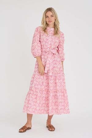 A-View Kate long dress AV4561 Dresses 263 Rose/Hot pink