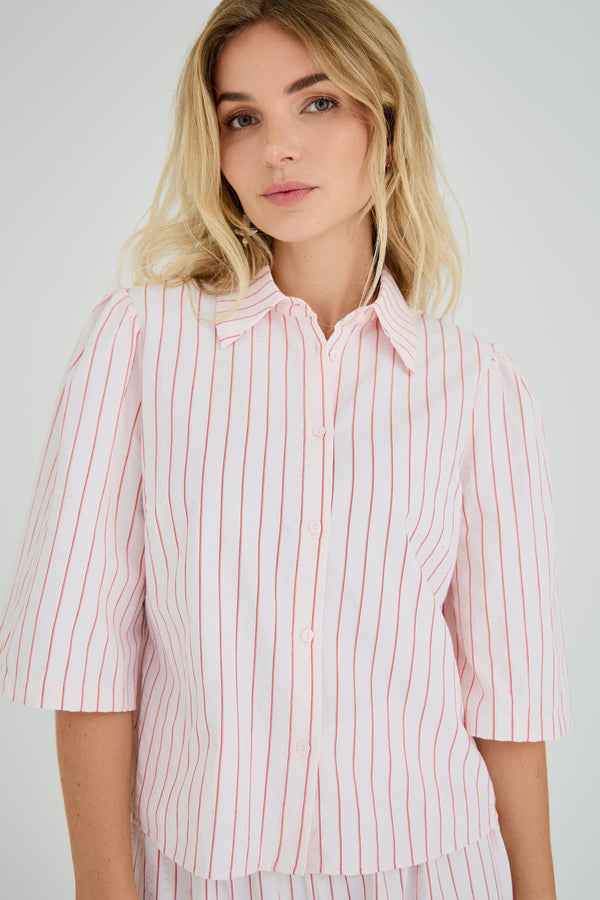A-View Kirstine shirt AV4990 Shirts 255 rose/red