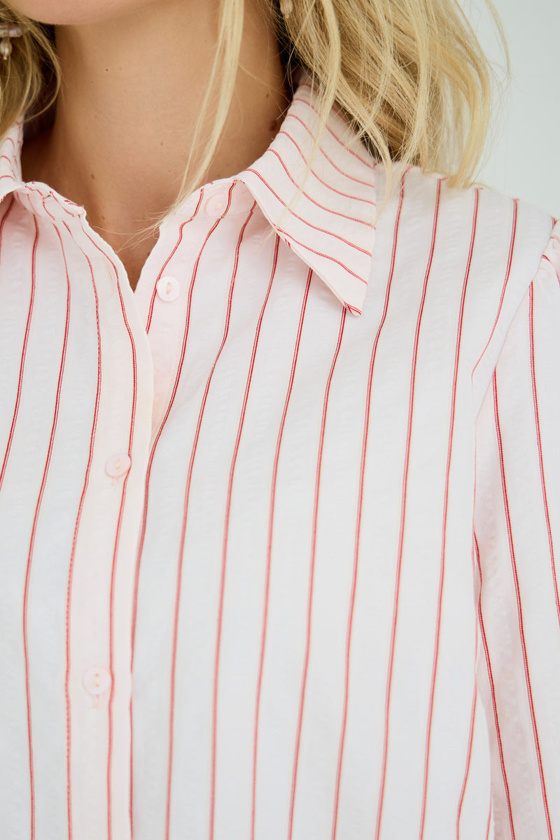 A-View Kirstine shirt AV4990 Shirts 255 rose/red