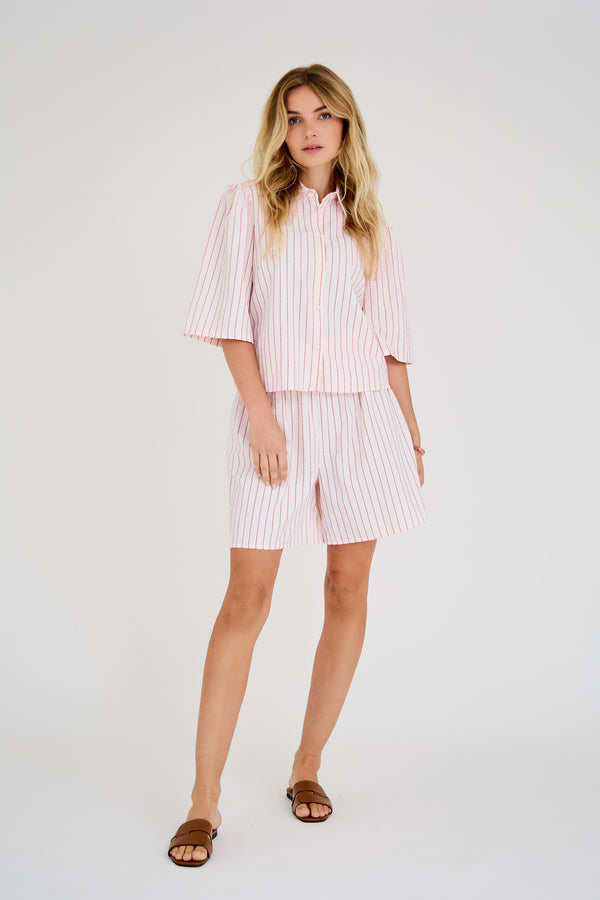 A-View Kirstine shirt AV4990 Shirts 255 rose/red