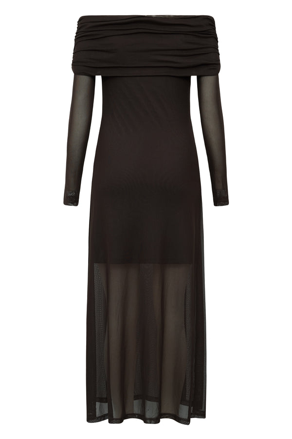 A-View - Emily Dot Dress AV8191 - 373 - Bordeaux/Rose