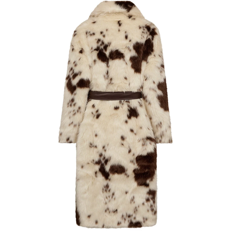A-View Kolvina coat AV6032 Jacket 193 Brown/White