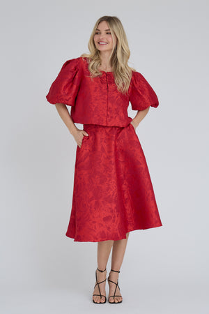 A-View Kora Skirt Skirt 039 Rush Red