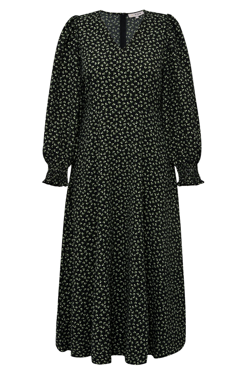 A-View Leoni dress AV4722 Dresses 157 Black/Green