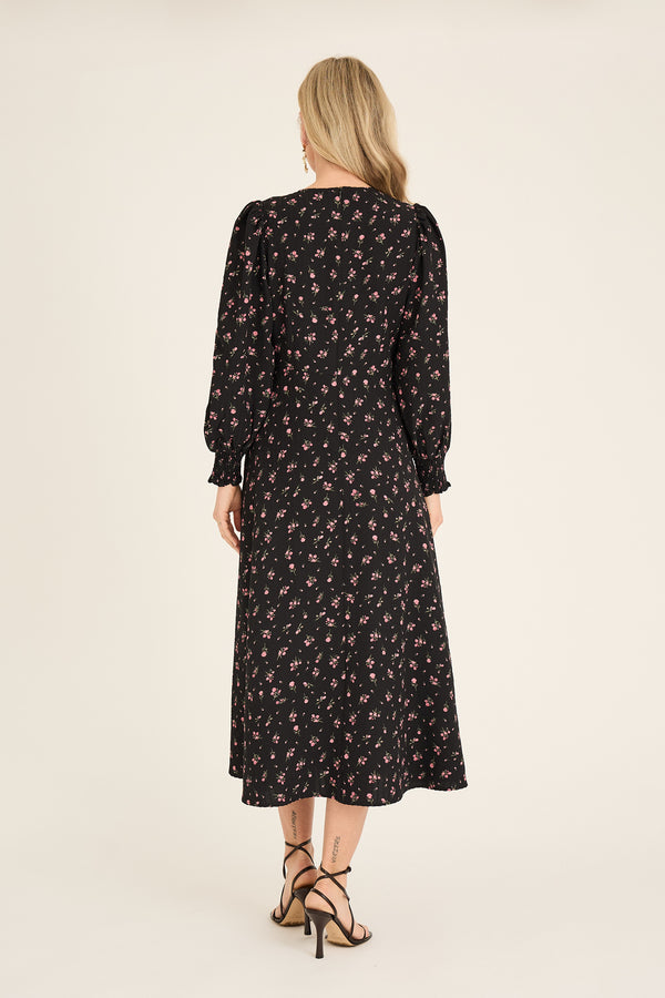 A-View Leoni dress AV4722 Dresses 163 Black/Pink