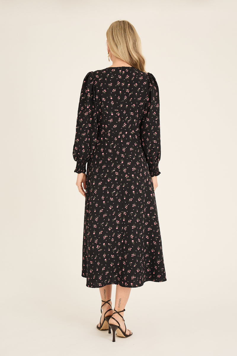 A-View Leoni dress AV4722 Dresses 163 Black/Pink