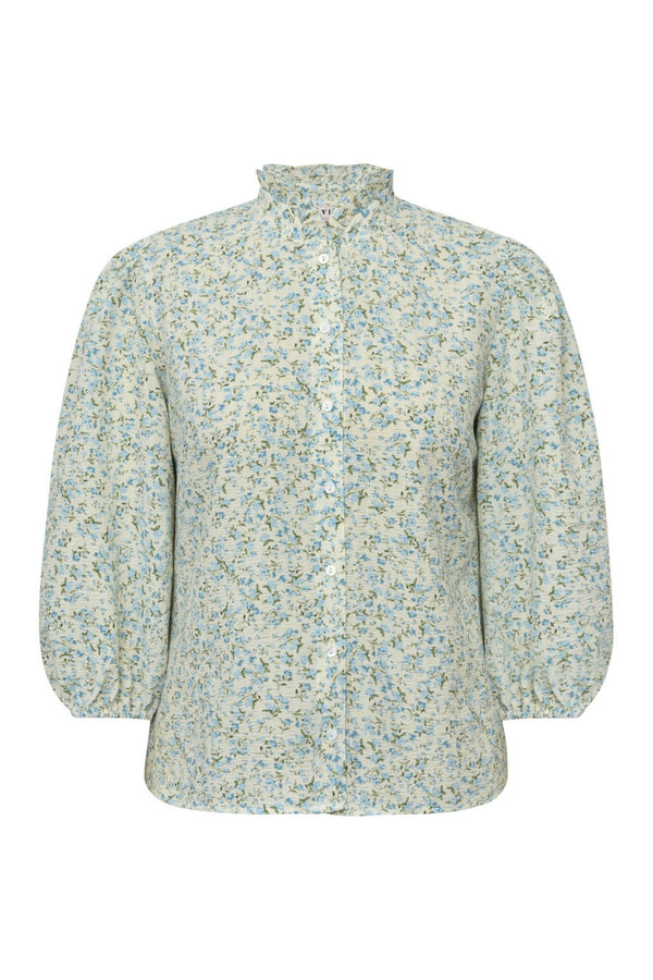 A-View Leoni shirt AV5059 Shirts 091 Blue/white