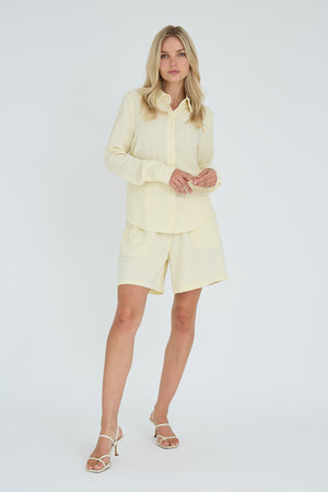 A-View Lerke shirt AV4513 Shirts 069 Pale Yellow