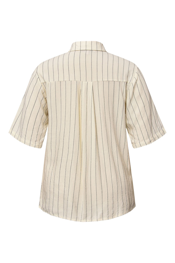 A-View Lerke stripe shirt AV4623 Shirts 005 Off white