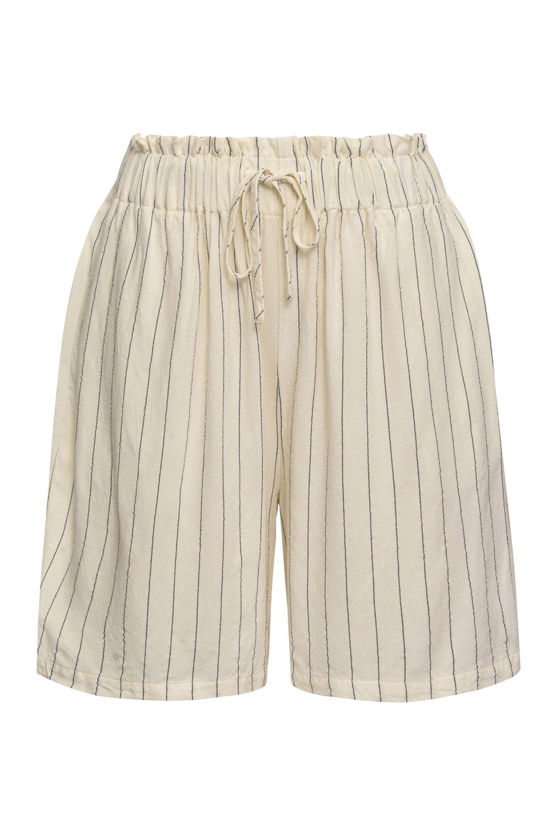 A-View Lerke stripe shorts AV4543 Shorts 005 Off white