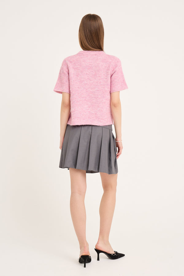 A-View Libby knit pullover AV6036 Knit 099 Bubble pink