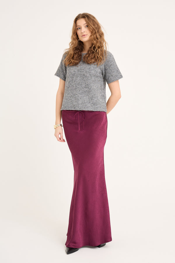 A-View Libby knit pullover AV6036 Knit 990 Medium grey melange