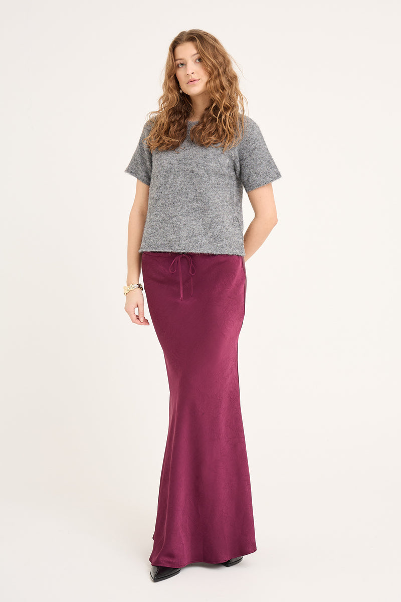 A-View Libby knit pullover AV6036 Knit 990 Medium grey melange