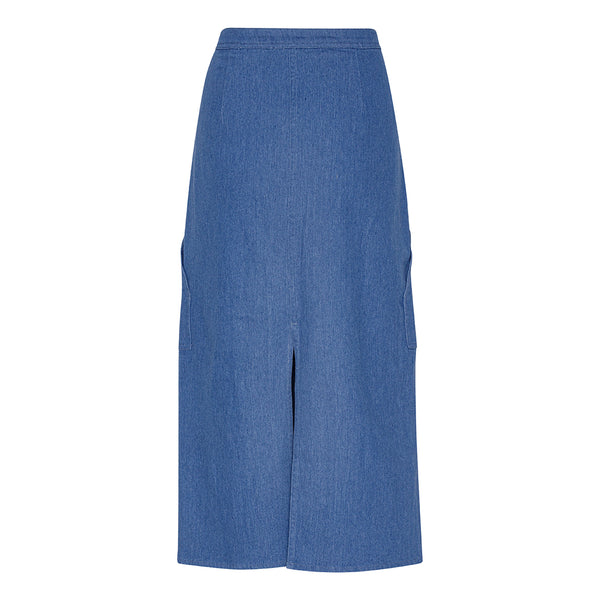 A-View Line twill skirt AV4457 Skirt 286 Denim blue