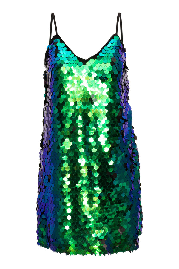 A-View Linella dress AV3550 Dresses green/blue