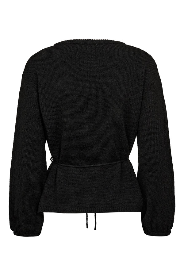 A-View Lisette knit cardigan AV6039 Cardigan 999 Black
