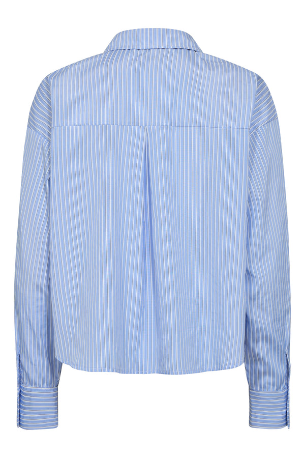 A-View Lucie shirt AV8073 Shirts 100 Light blue/White stripe