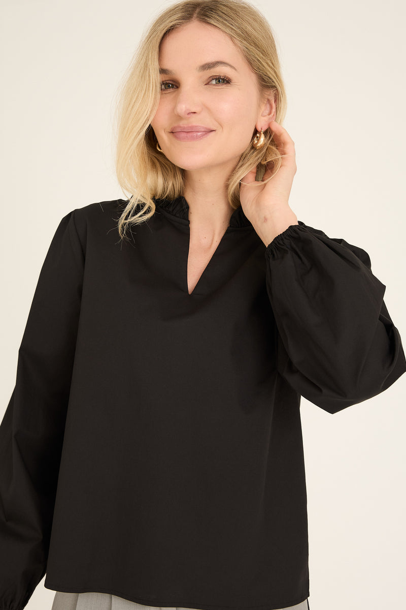 A-View Malika blouse AV7031 Blouse 999 Black