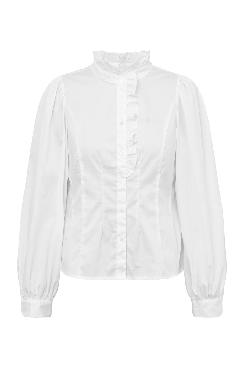 A-View Malika frill shirt AV7033 Shirts 005 Off white